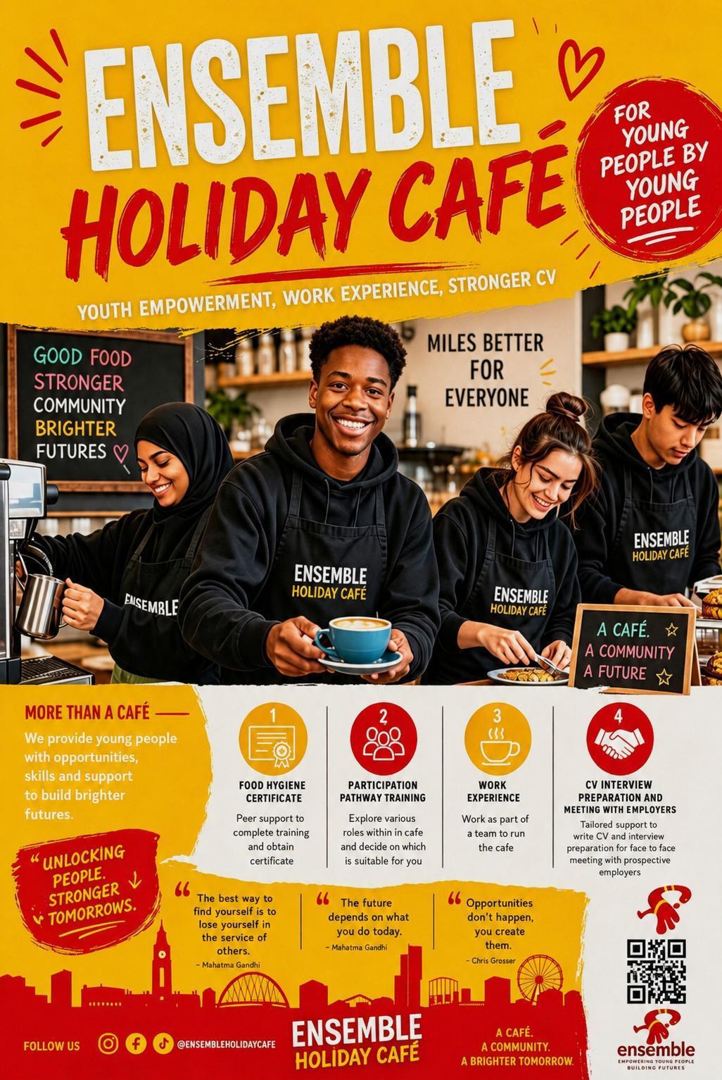 Lire la suite à propos de l’article ENSEMBLE HOLIDAY CAFÉ